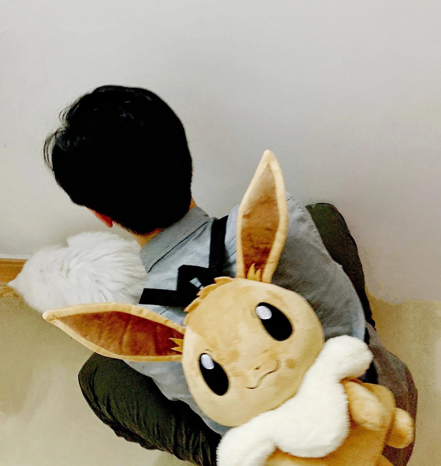 Pokemon Eevee Plush Backpack For Kids, Adorable School Bag