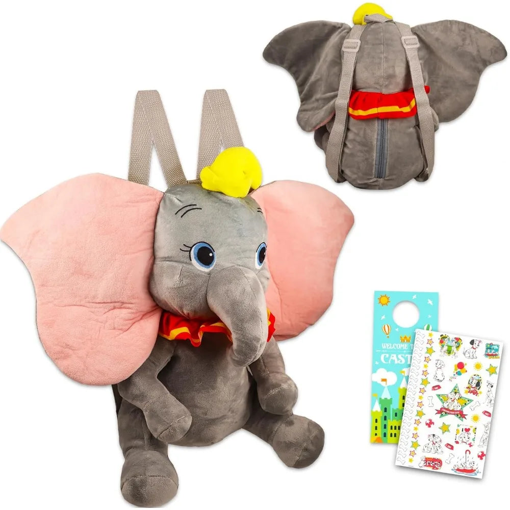 Disney Dumbo Plush Backpack Bundle With Deluxe Plush Toy