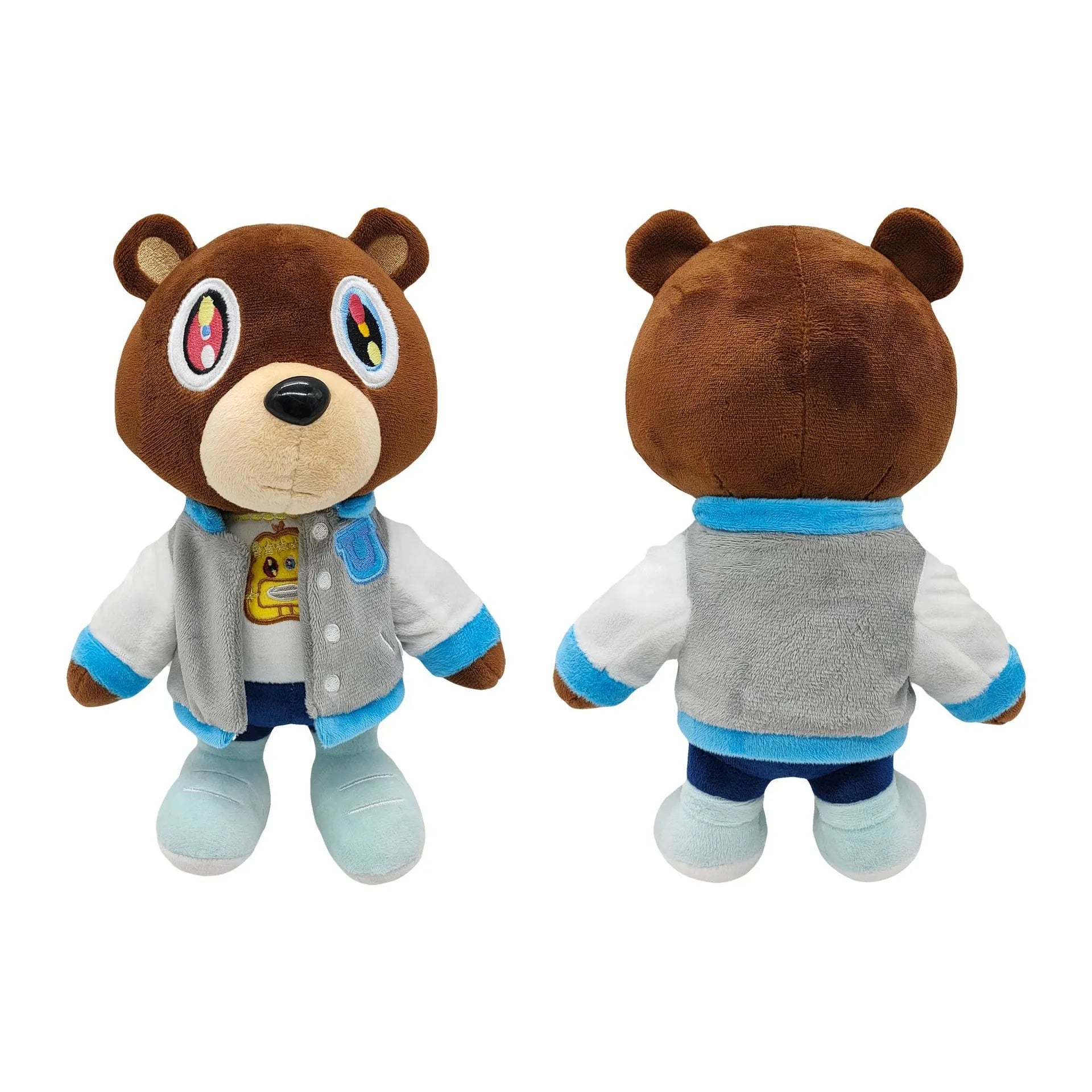 26CM Kanye Teddy Bear Plush Toy  Bear Dolls Stuffed Soft Toy - ToylandEU