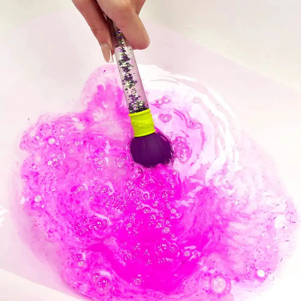 Magic Brush Bath Bombs Set - 4 Color-Changing Fizzers for Kids, Creative Bath Toy, Moisturizing & Fruity Scented, Fun Gift for Boys & Girls - ToylandEU