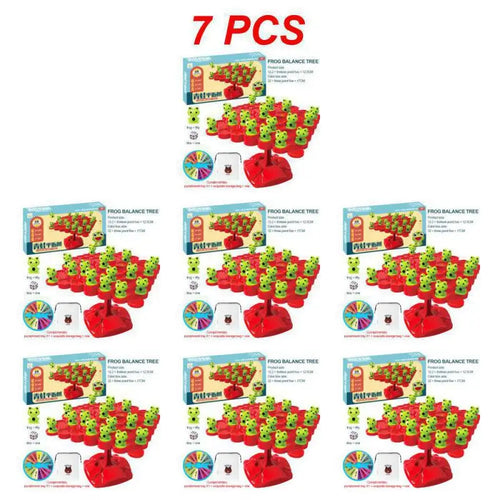 1~9PCS Montessori Math Toy Balancing Board Puzzle For Kids Frog ToylandEU.com Toyland EU