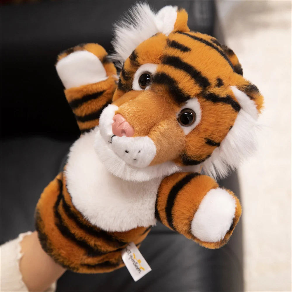 Plush Hand Puppet | Soft Cozy Fabric | 14 Animal Designs | Ages 14 Plus