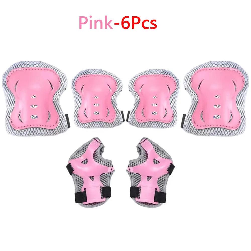 Youth Knee Elbow Pads | Soft Knit 6 Piece | Toylandeu™