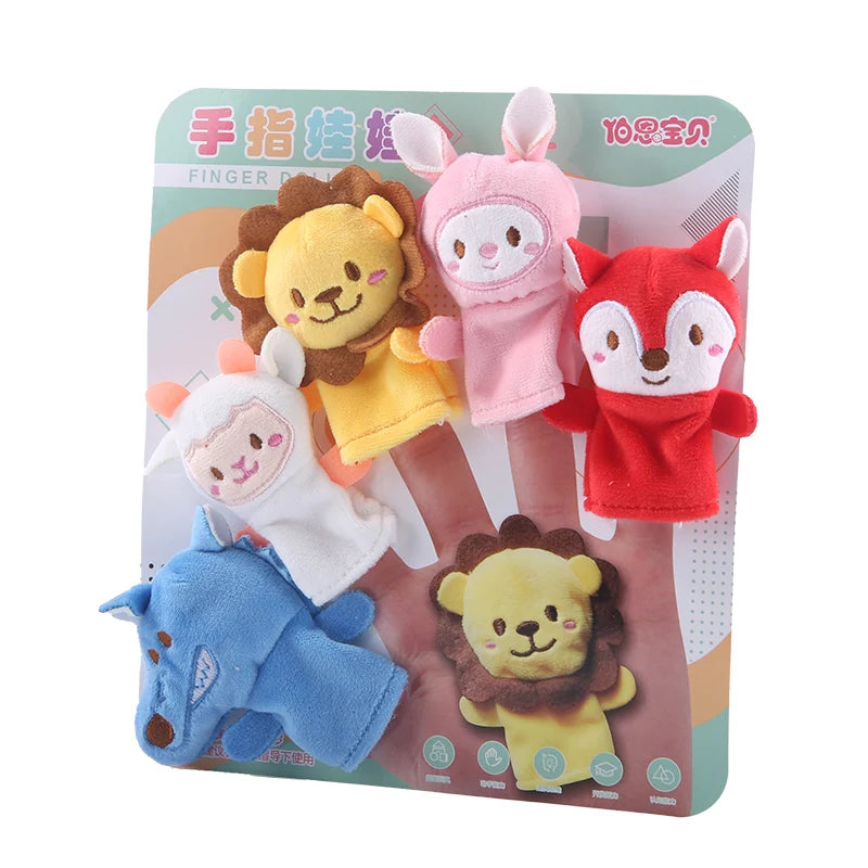 Animal Hand Puppets | Soft Plush | Classroom Storytelling | Preschool Kids
