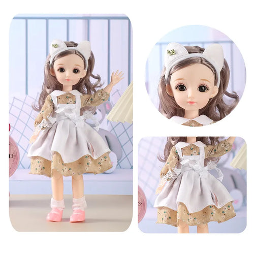 Princess Doll with 12 Moveable Joints and DIY Clothes - 30cm ToylandEU.com Toyland EU