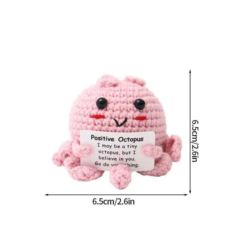 Handmade Positive Energy Crochet Bee Doll For Home Decor Gift - ToylandEU