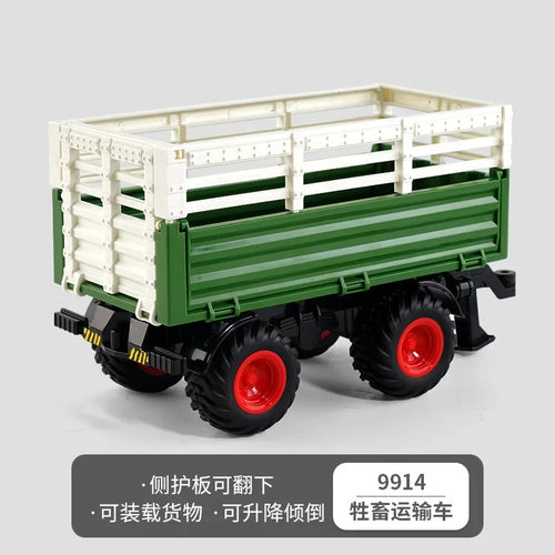 1/24 Scale 2.4g RC Tractor Simulated Engineering Construction Truck Remote ToylandEU.com Toyland EU