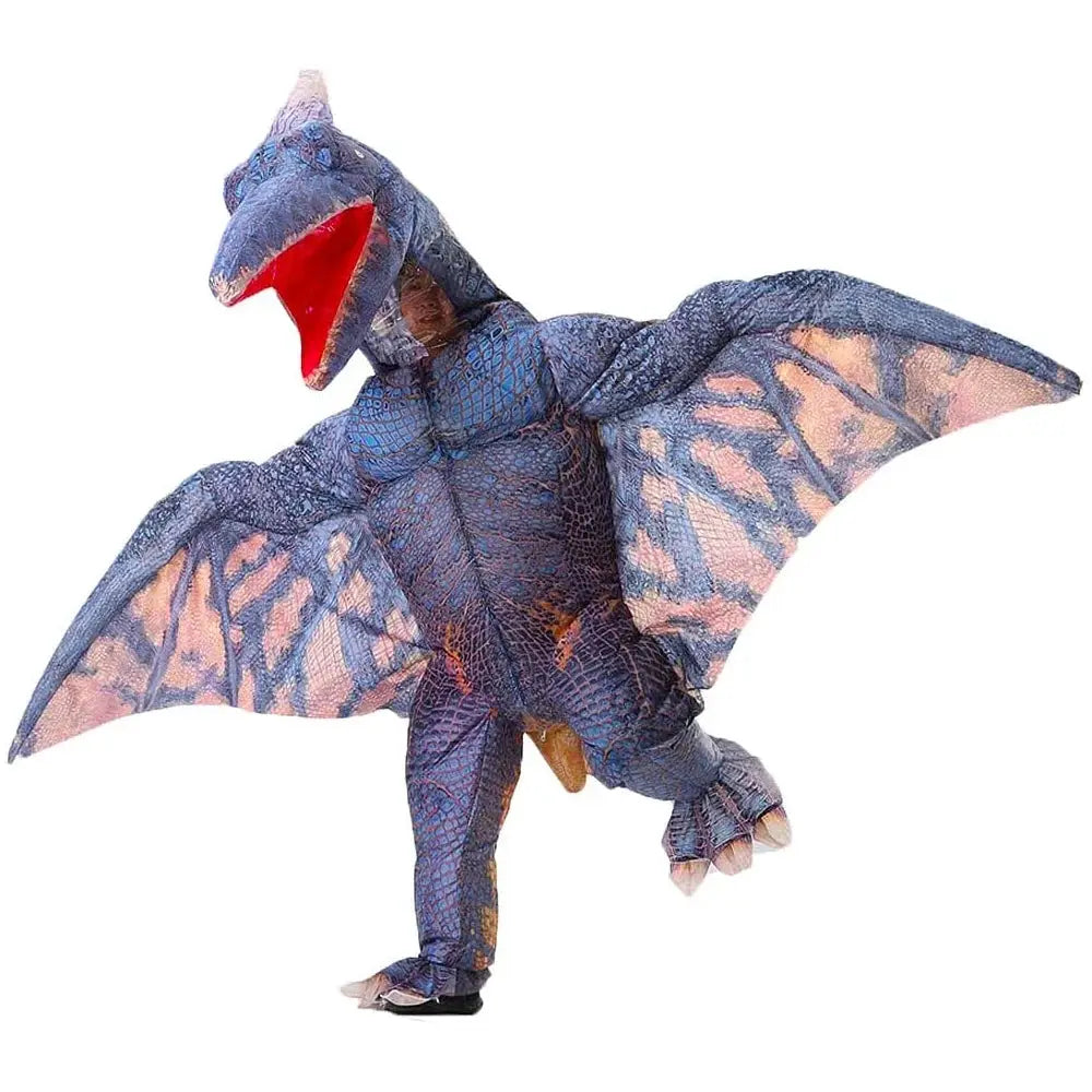 Inflatable Dinosaur Pterodactyl Costume for Adults Blow Up Costume Dinosaur Halloween Costume Party Props - ToylandEU