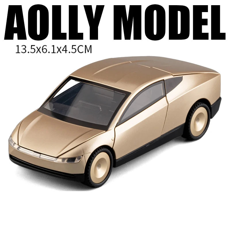 Diecast Model Car | Pull Back Action | Opening Doors Lights | 132 Scale Toy