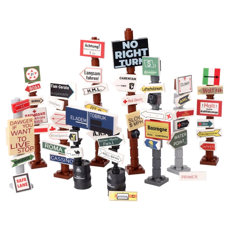WWII Military Blocks | Compatible With Major Kits | Soldier Figures