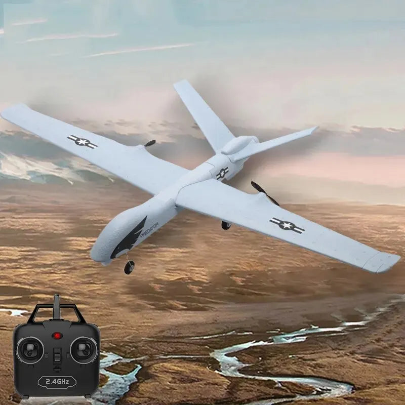 Z51 Predator RC Glider 2.4G 2CH Hand Throwing Foam Plane With Light - ToylandEU