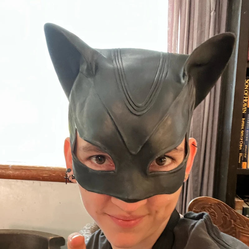 Catwoman Latex Mask | Character Selina Kyle | Material Latex | Adult One Size