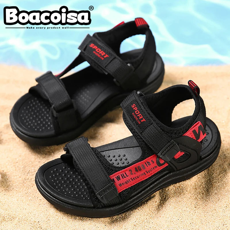 Kids Sandals | Open Toe | Hook and Loop Closure | Various Kids Sizes