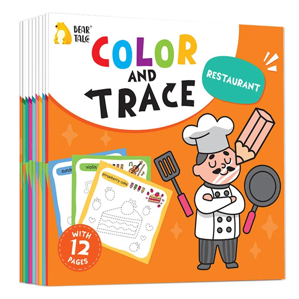Children Coloring Books | 10 Count | Toylandeu™
