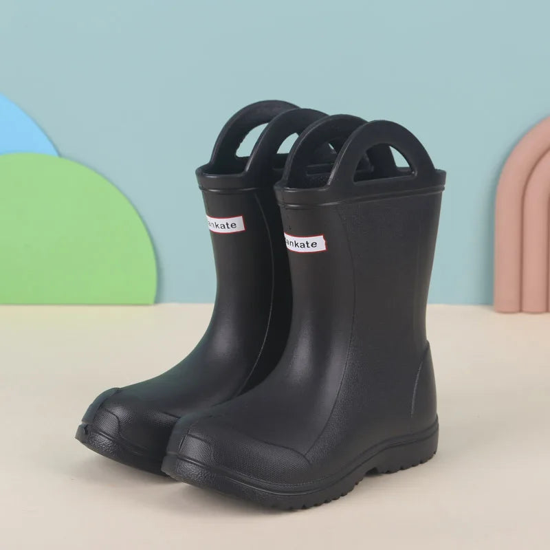 Children Rain Boots | Waterproof | Lightweight Rubber | Ages 7 To 13