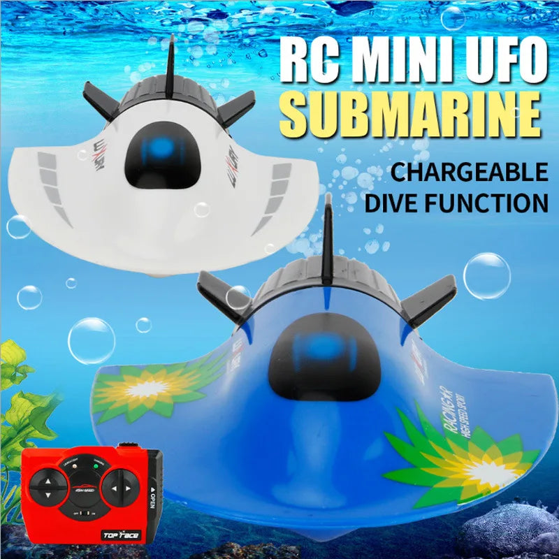 Mini Waterproof RC Submarine Toy 2.4G Radio Speedboat Model ToylandEU.com Toyland EU