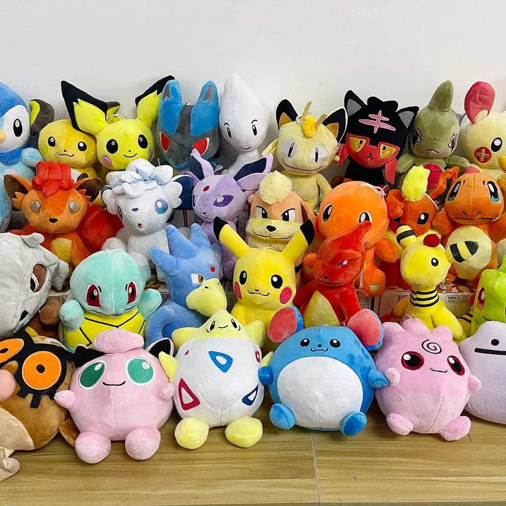 Tepig Oshawott Pokemon Stuffed Doll Pokemon Pikachu Sleeping Series Sylveon Glaceon Leafeon Gengar Plush Piplup Peluche Toy Gift - ToylandEU