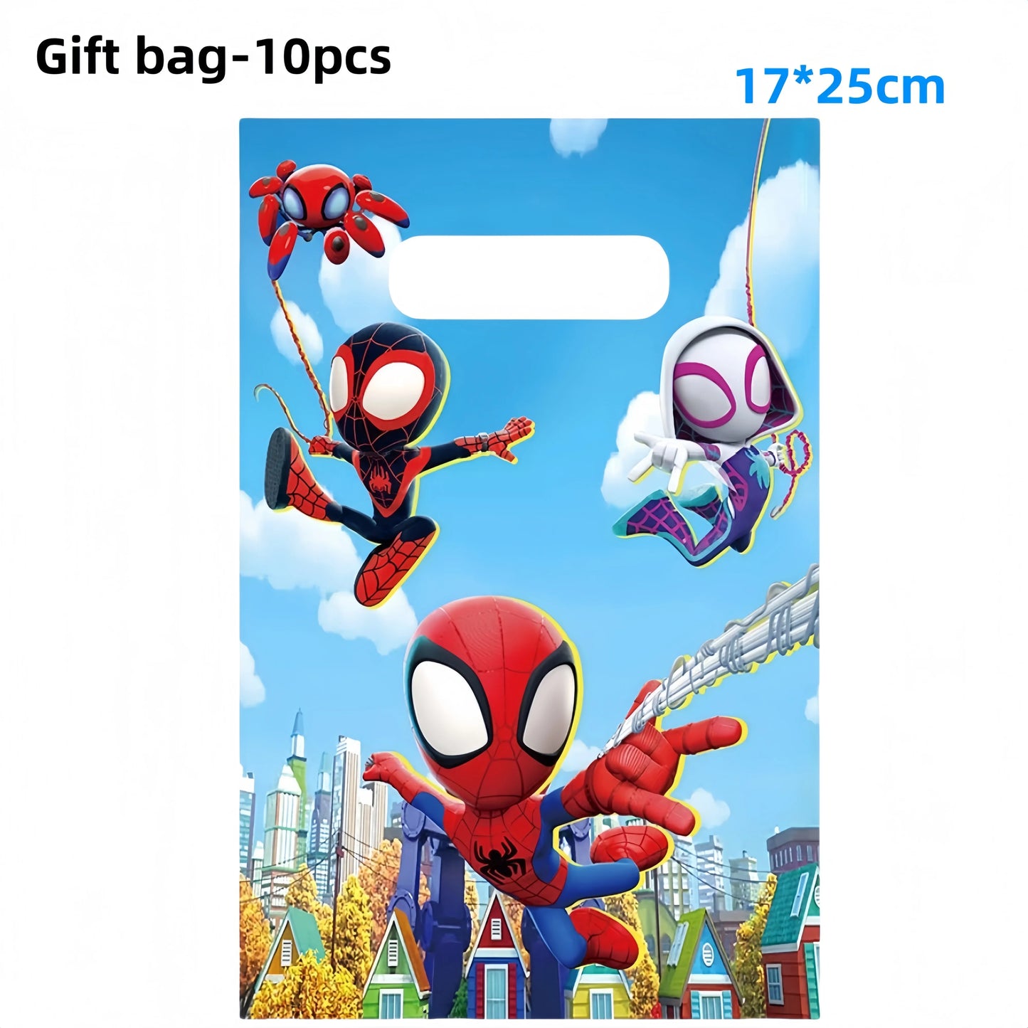 Spider Hero Party Decor | Plates Cups Banner | Balloon Party Favors | Set