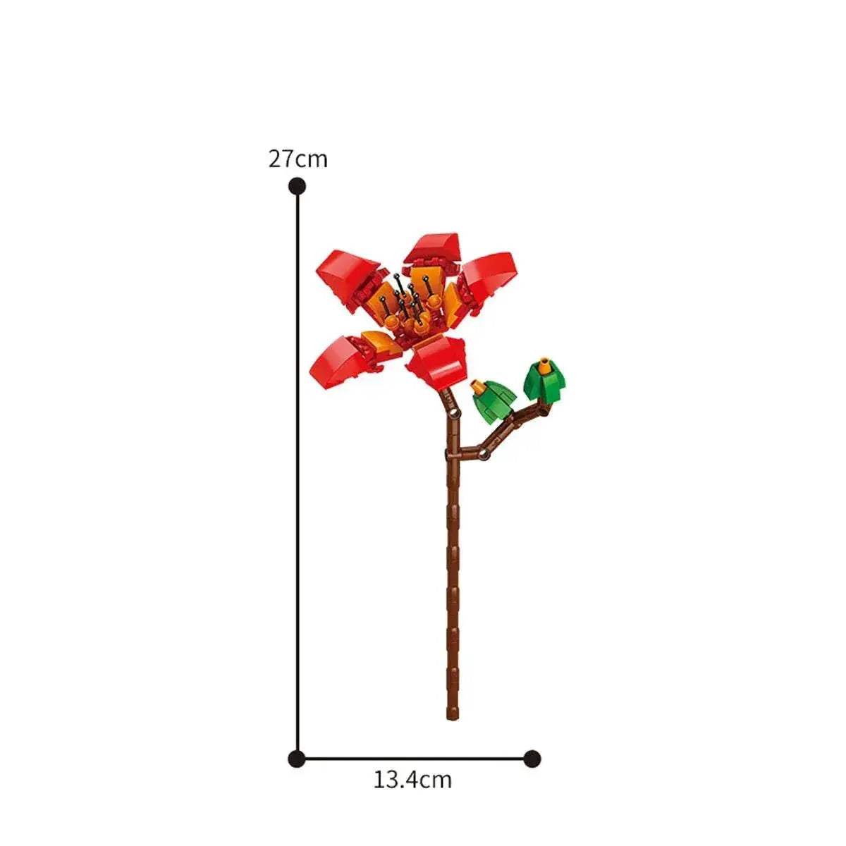 Eternal Block Flower Assembly Bouquet Desktop Decoration Toy - ToylandEU