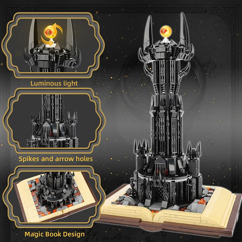 Magic Castle Book Movie Dark Tower Model Building Block - 969PCS - ToylandEU