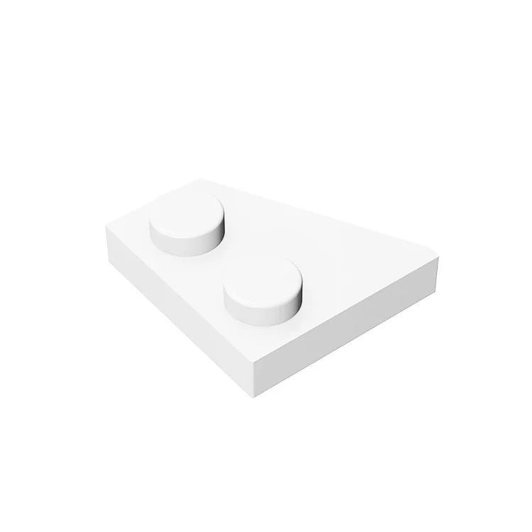 Building Block Plates | Plate 2X2 Wedge | Universal Bricks | Kids And Adults