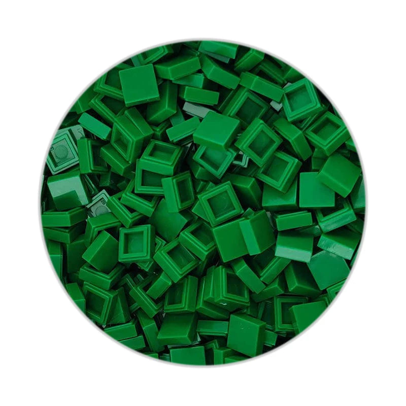 Smooth 1x1 Building Blocks | MOC Pixel Particles | DIY Kids Set
