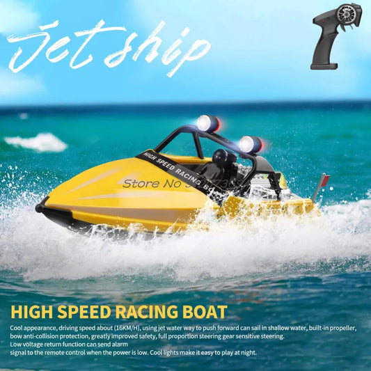 High Speed Driving Wirelss Control RC Jet Boat 2.4G Cool Cool - ToylandEU