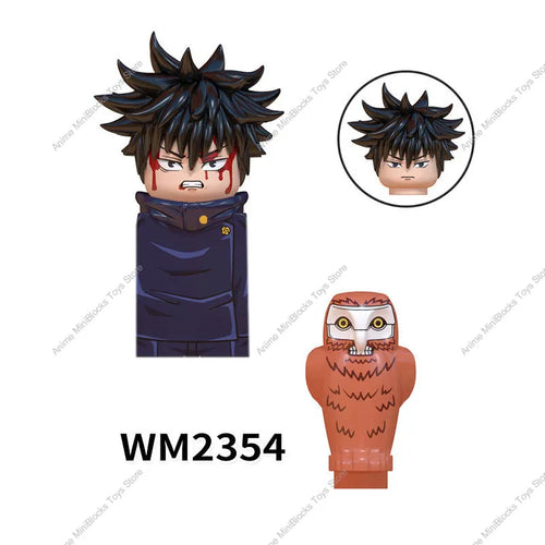 Jujutsu Kaisen Gojo Satoru Riko Orimoto Okkotsu Yuta Building Blocks ToylandEU.com Toyland EU