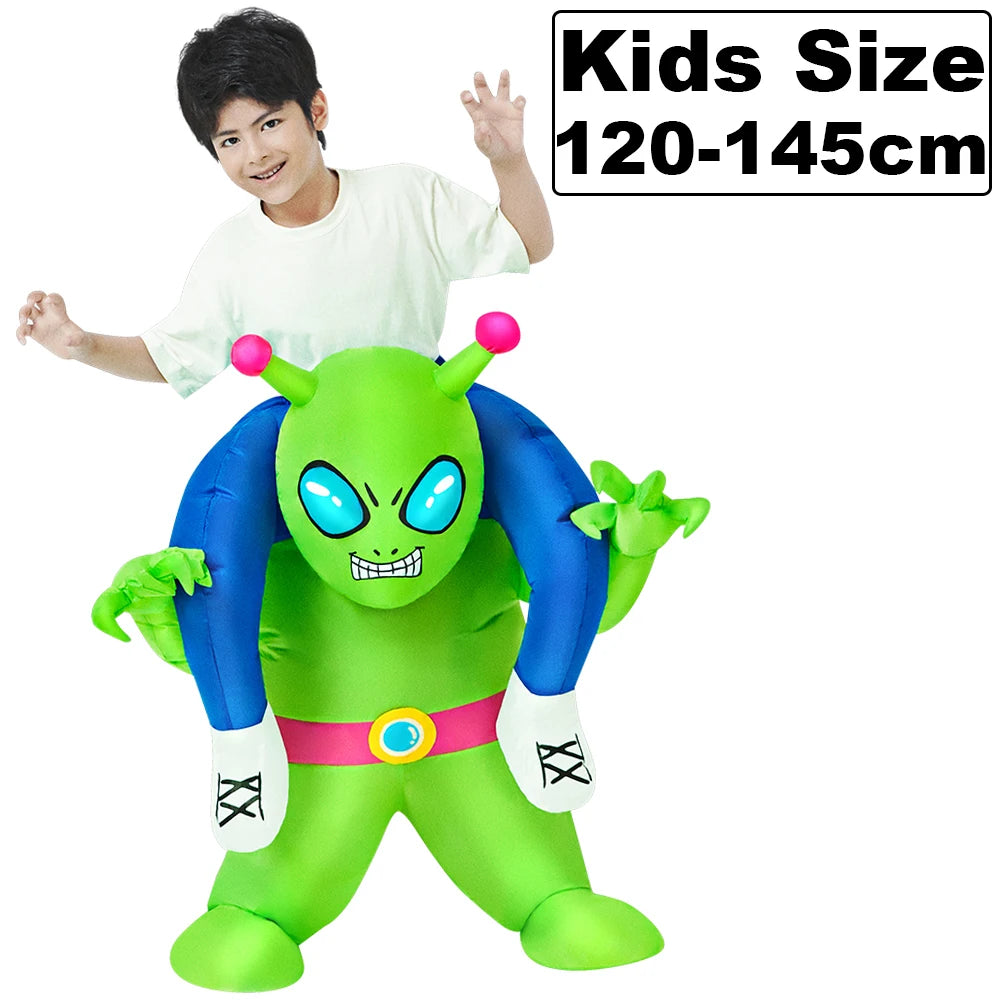 Inflatable Dinosaur Costume | Unisex Fit | Air Blown | Adult Youth Party Suit