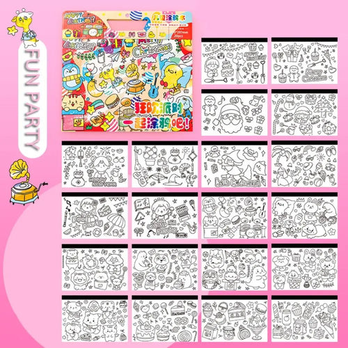 Funny Animal Children's Coloring Activity Book - Educational Toy
Funny Animal Kids' Artistic Learning Activity Book ToylandEU.com Toyland EU