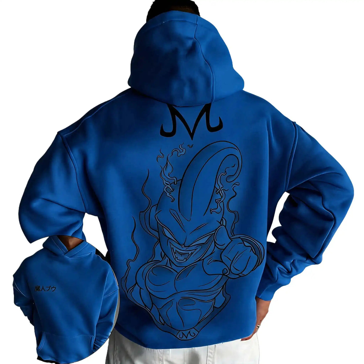 Dragon Ball Hoodie | Pure Cotton | Retro Anime Print | Men