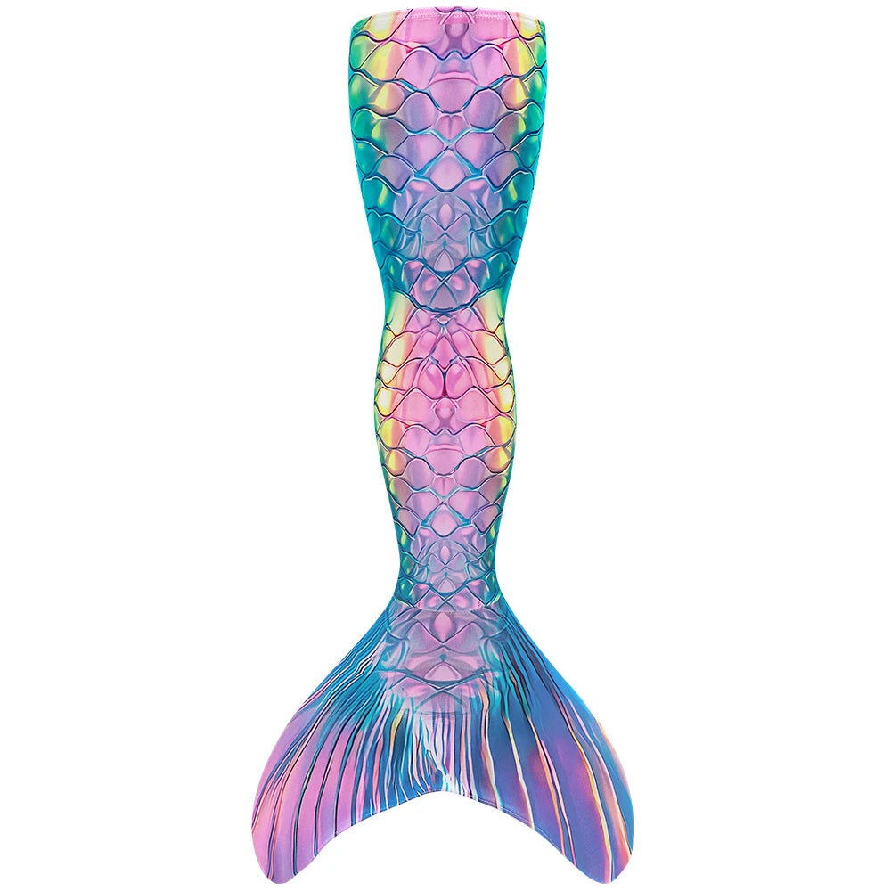 Girls One-Piece Mermaid Tail Swimsuit | Age 4-6Y | Polyester Elastane | 4-6Y