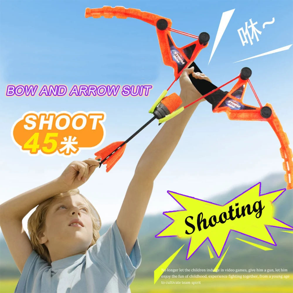 Kids Bow And Arrow Set Safe Outdoor Indoor Target Play