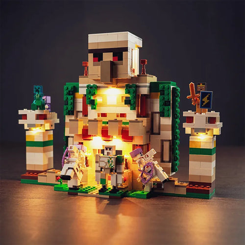 Illuminate your Iron Golem Fortress with the Vonado LED Light 21250 Set ToylandEU.com Toyland EU