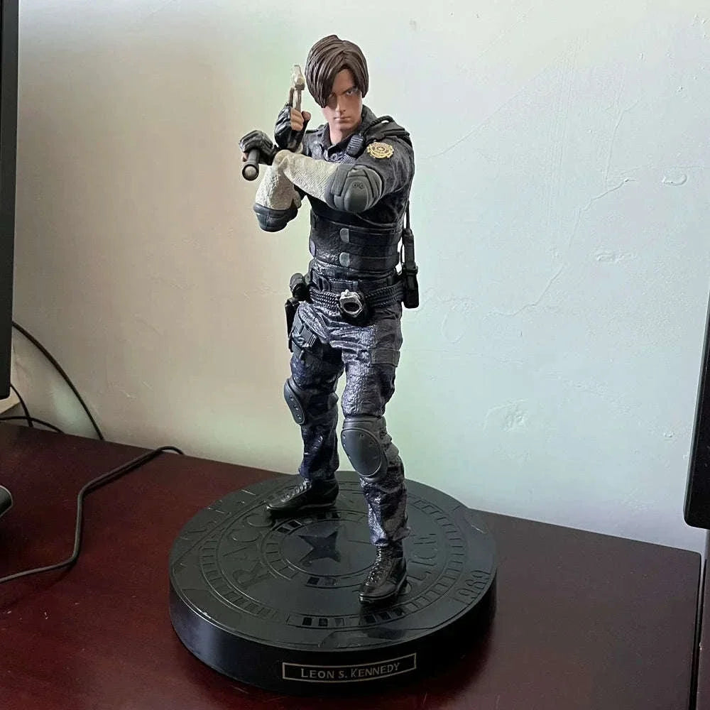 Ada Wong, Jill Valentine, Leon Scott Kennedy Figure, Resident Evil Anime Gaming Figurines 13 in