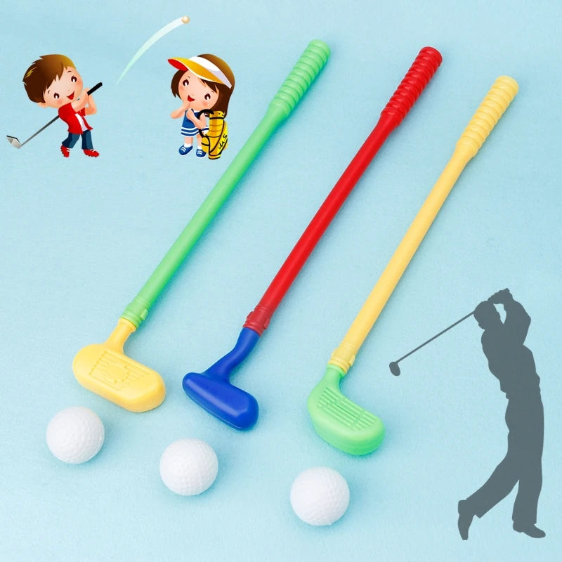 Mini Golf Club Toy Set for Children and Family Indoor Game