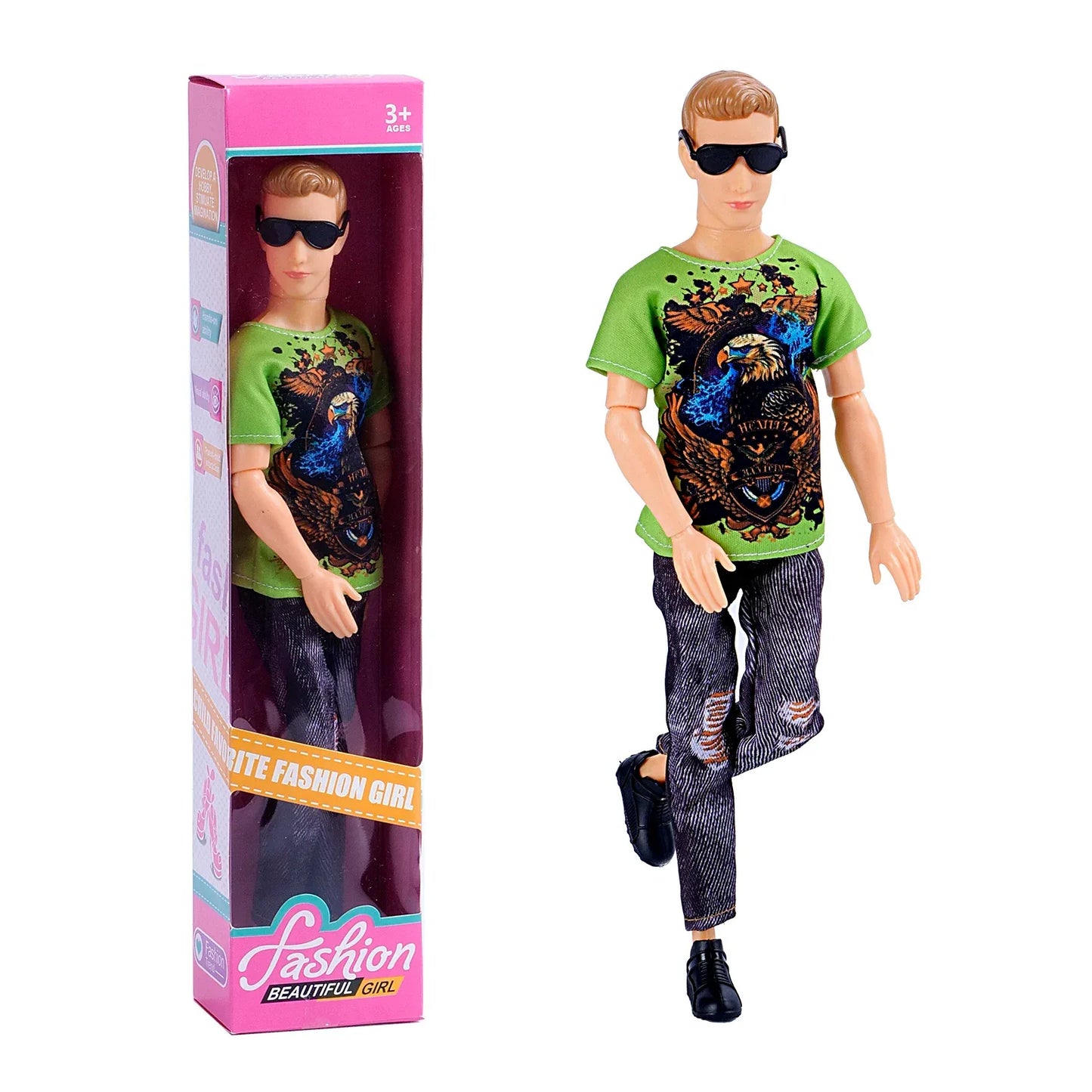 30cm BJD Doll With Moveable Joints And Deluxe Outfit