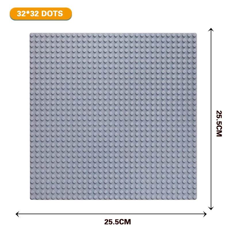 Classic Baseplate 32x32 16x32 16x16 Dots Building Blocks - ToylandEU