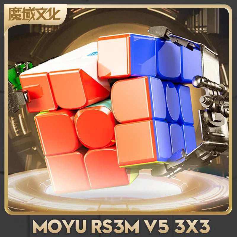 MOYU RS3M V5 Magnetic 3x3 Speed Cube - ToylandEU