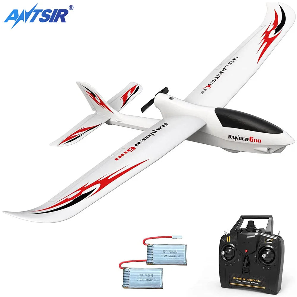 Thrilling 3CH RC Fighter Ranger600 Aerobatic Plane - Ready-to-Fly Fun!