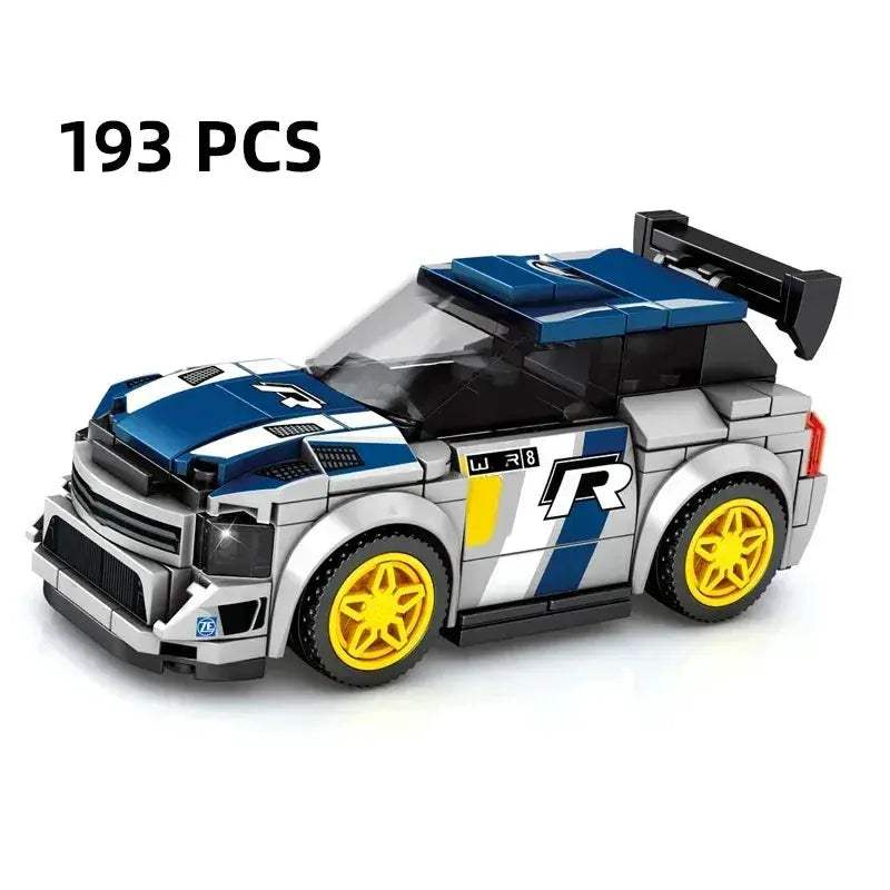 MOC Racing Car Lego Compatible Building Blocks Set For Kids - ToylandEU