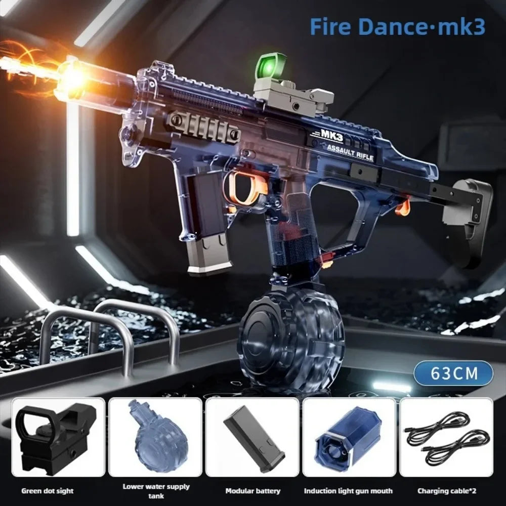Water Blaster | MK3 Automatic | Glow Light Design | Shoulder Style