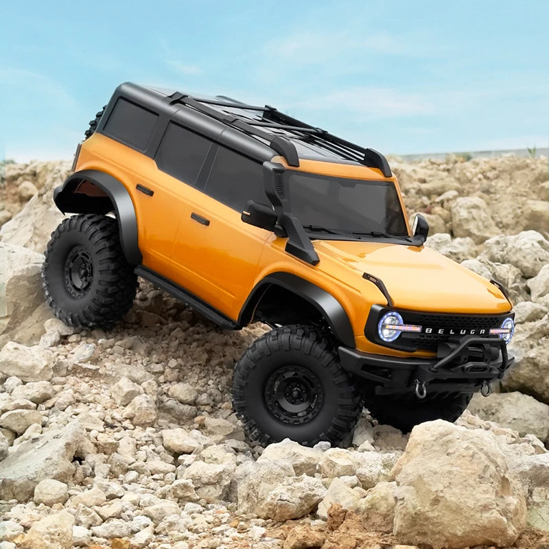 RC JMRC HB-R1001 1/10 Scale 4WD Remote Control Electric Climbing Truck - Professional RC Crawler with 2.4GHz Technology