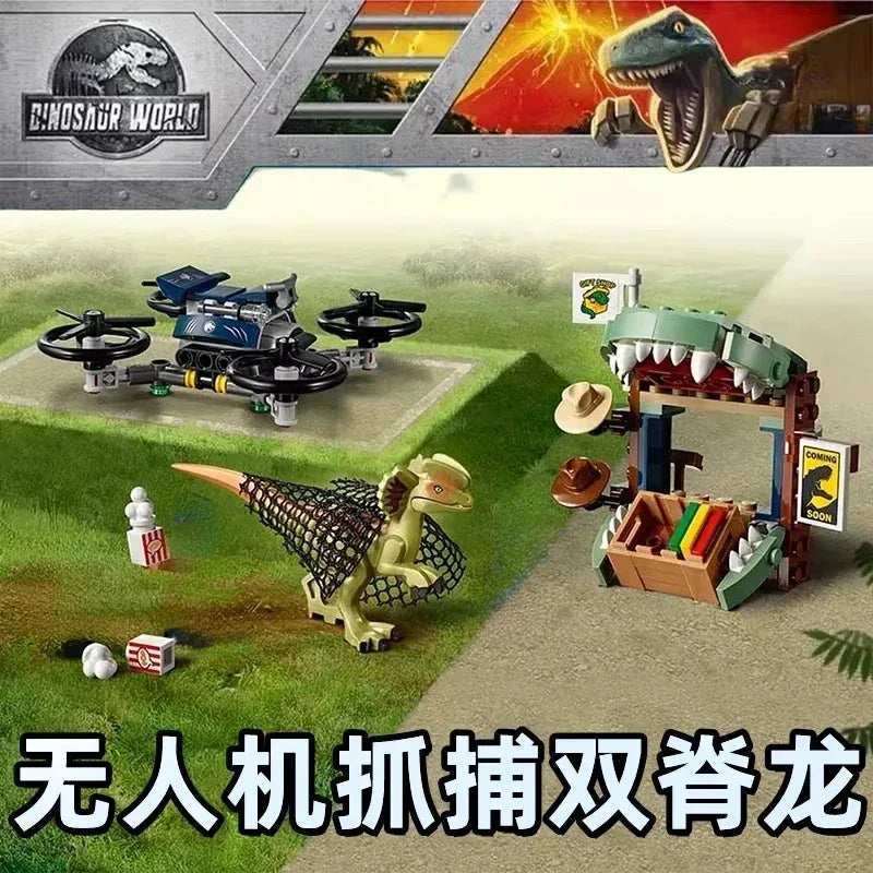 Dinosaur Missions Allosaurus MOC Set For Kids Transport Truck - ToylandEU