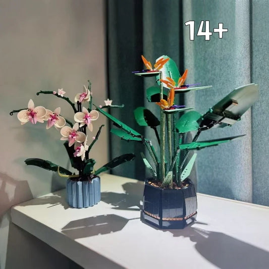 Paradise Bird Bouquet Desktop Ornament DIY Toy Gift