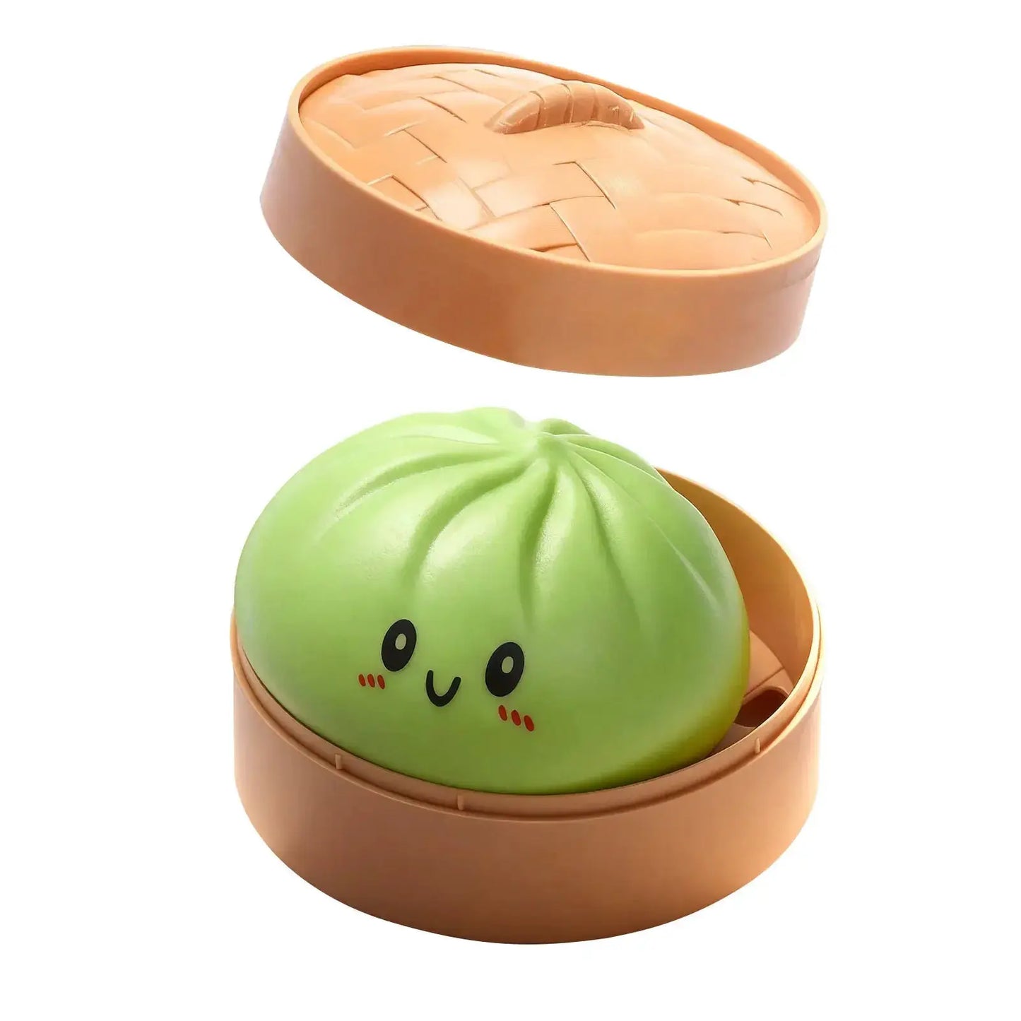 New Glitter Dumpling Glitter Dumpling Squishy with Box Dumplings Sensory Squeeze Toy for Stress Relief - ToylandEU