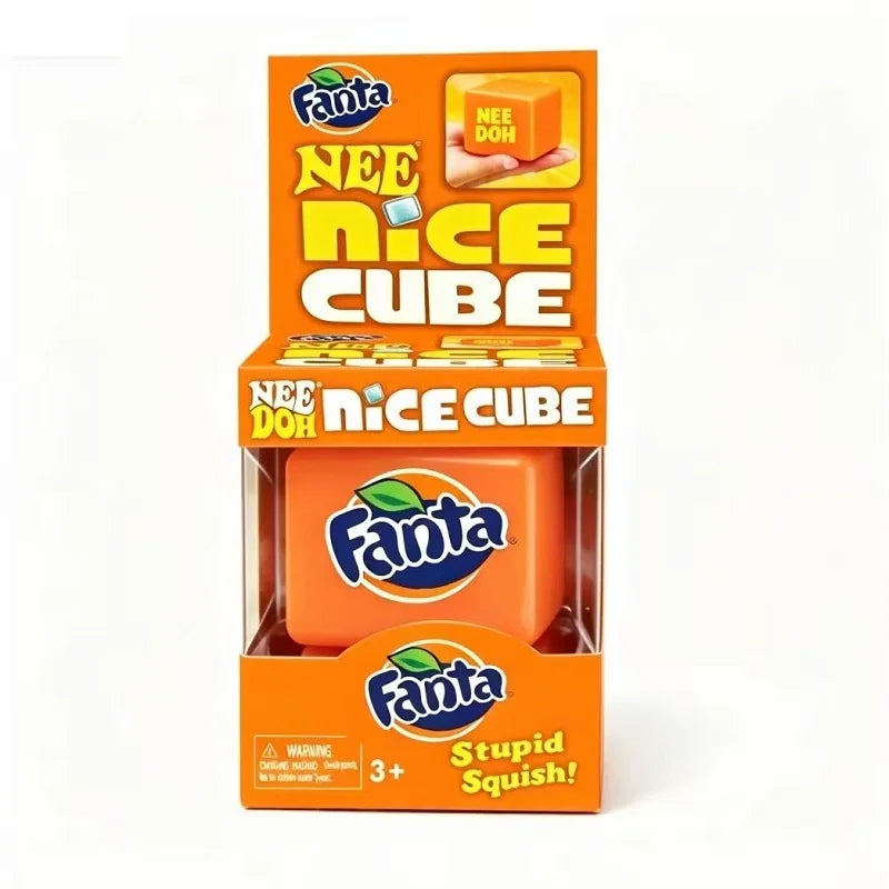 Needoh Ice Cream Sensory Toy | Stress Relieving Pinch Block | Adult Fidget Gift