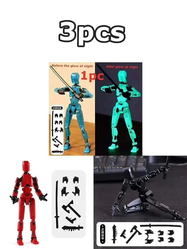 MultiJointed Action Figure Robot Shapeshift Toy For Kids - ToylandEU