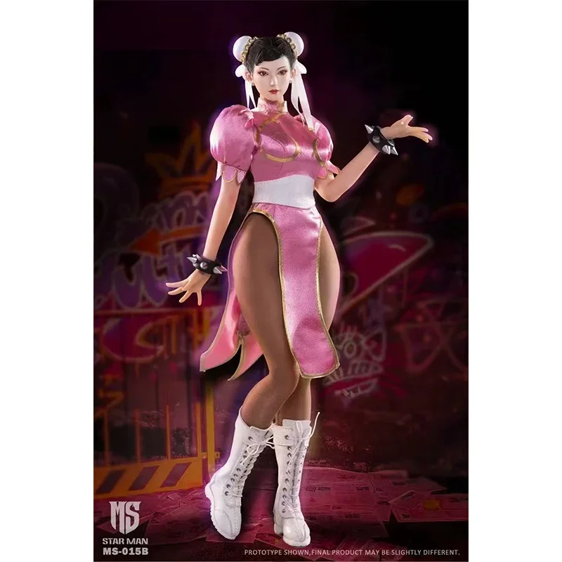 Action Figure | Chun Li MS-015 | Bandai | Pink, Red, Purple Version