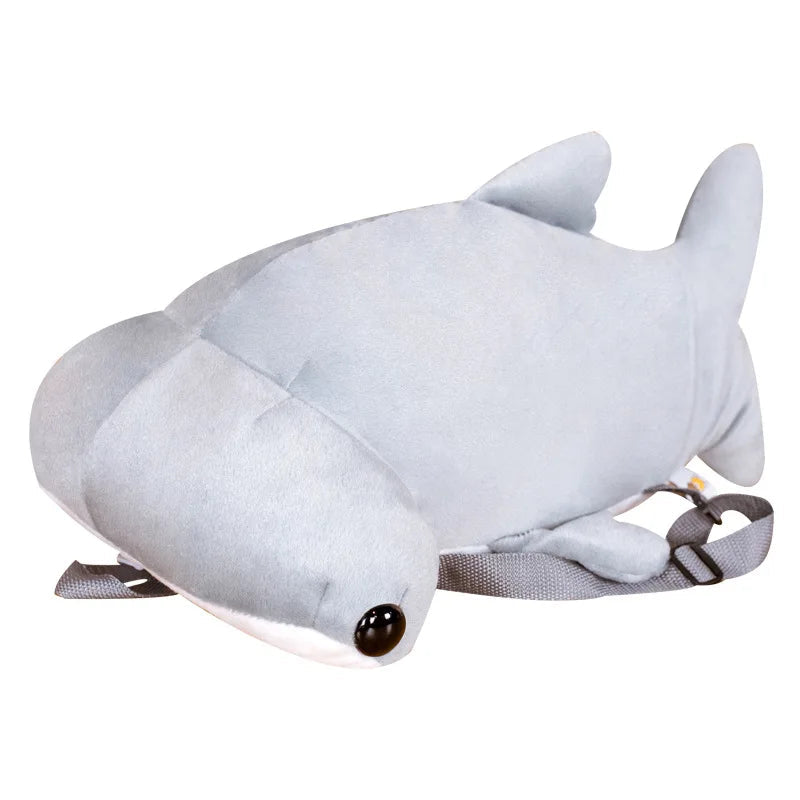 Hammerhead Shark Kindergarten Plush Backpack Characters Role Play Toy - ToylandEU